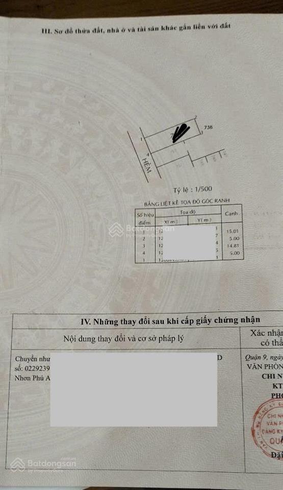 Đất thổ cư gần khu dl suối tiên, tân phú, thủ đức
