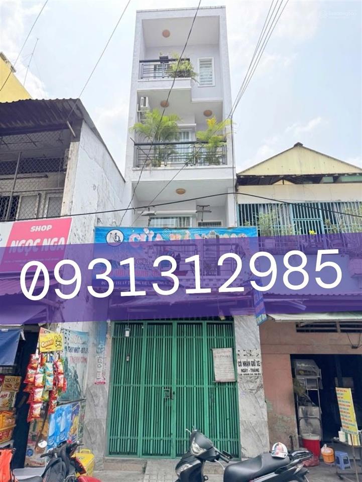 Nhà 5 tầng ngay chợ ông hoàng hẻm 8m thông lý thường kiệt lạc long quân