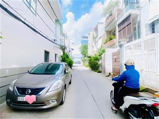 Nhà 3 tầng hẻm xe hơi 6m  vườn lài