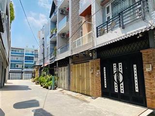 Nhà 4 tầng  hẻm e tải  lê v quới  mã lò