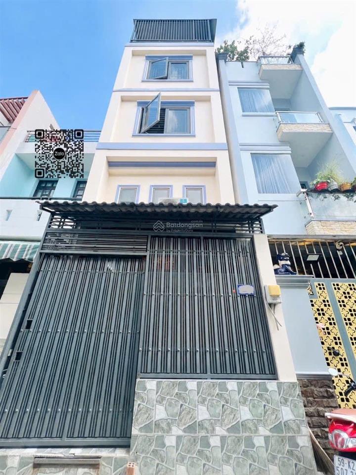Nhà hẻm xe hơi 4 tầng ngay bình tiên  phạm phú thứ