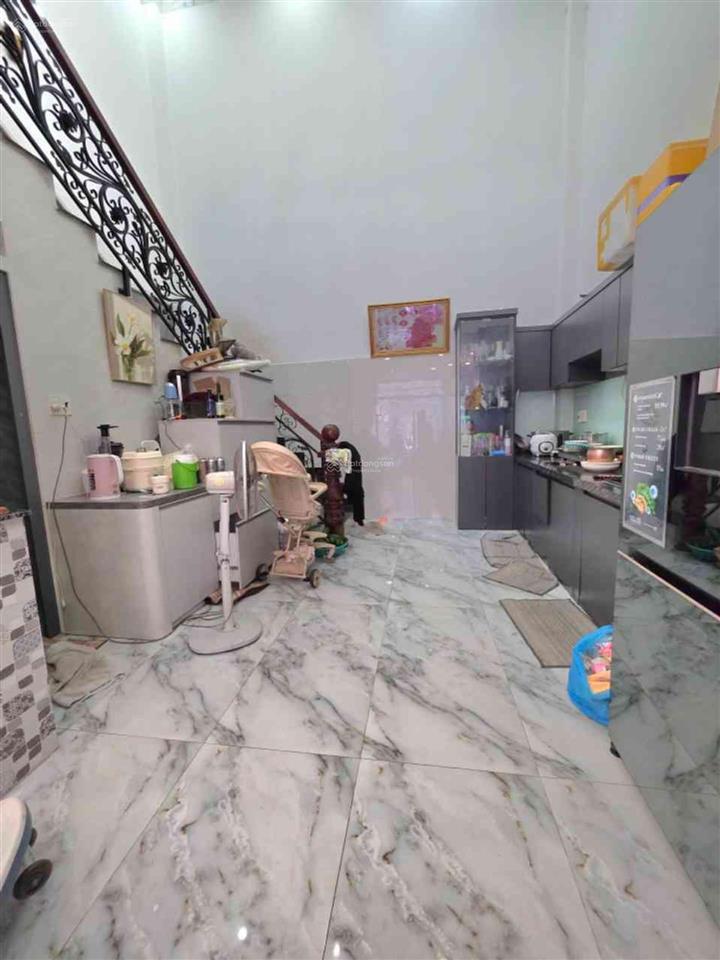 Nhà 4 tầng hẻm xe hơi 6m  ngay chợ lê văn quới.