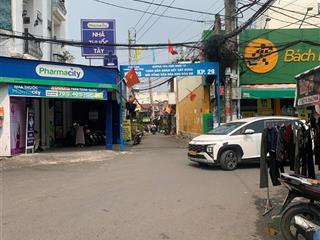 Bán nhà mặt tiền đường xe oto chạy  95m2 (ngang 5m) 3 tầng  gần ngay phan văn hớn.