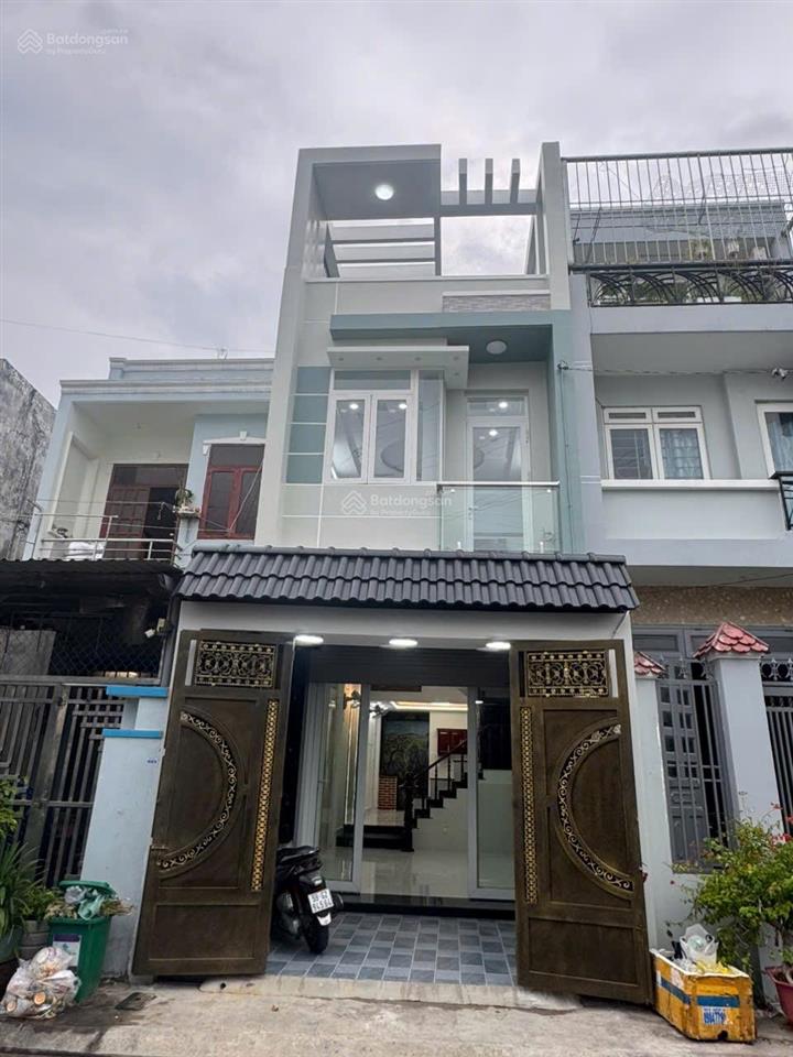 Bán nhà mặt tiền ta04 quận 12, gần metro, 4pn, 3 tầng, giá 7,2 tỷ