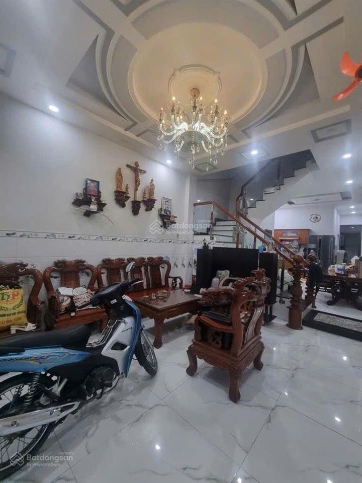 Nhà 4 tầng mặt tiền kd đường trần thị hè, phường hiệp thành, q12, dt 99m2 (4,1mx27m)đường 12m