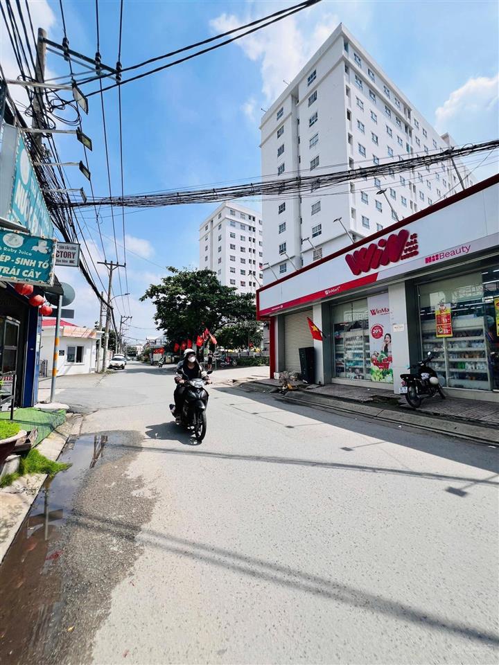 Hàng tồn kho giá siêu tốt nhà mặt tiền kinh doanh  gần ga metro bình thái  91m2 vuông vức