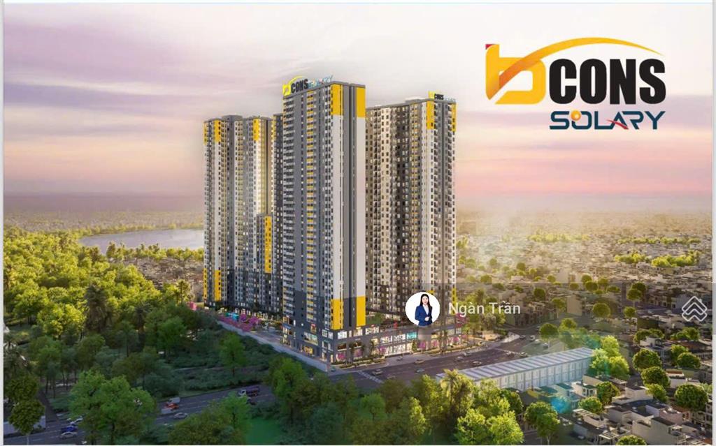 Chính chủ gửi bán căn hộ bcons 2pn view hồ bơi, cách ga metro 600m giá chỉ 1,76 tỷ