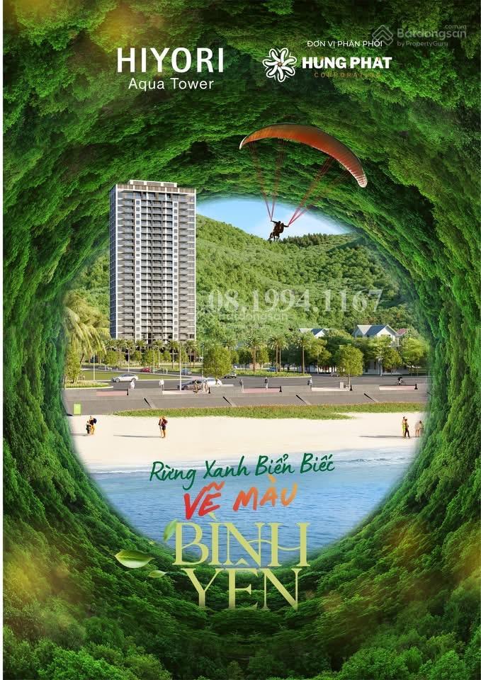 Mở bán dự án căn hộ hiyori aqua tower  dự kiến 08/02 /2026.  toà căn hộ viell biển mỹ khê ,