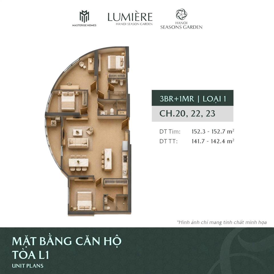 Độc nhất vô nhị  ngã tư sở  nguyễn trãi  vinhome cao xà lá, 25.5 tỷ cho căn 152.2m2