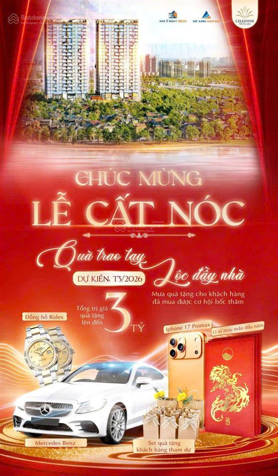 Căn hộ 3pn cuối cùng ngay cạnh hồ tây chỉ với 19,260 tỷ