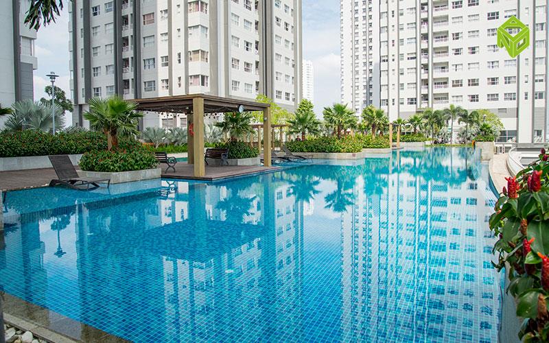 2pn sunrise city central, 75m2 view tây nhà như hình 5,9 tỷ