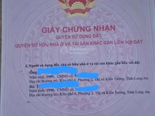 Bán đất chính chủ, lô góc 2 mặt tiền, nằm trong khu dân cư đông đúc