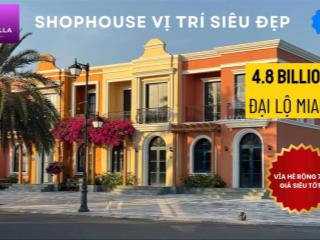 Shophouse miami  giá siêu rẻ 4.8 tỷ, đại lộ 20m danh giá