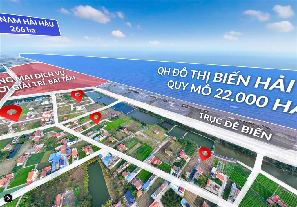 Cần bản gấp mảnh đất mặt biển 85m2 sổ đỏ sẵn