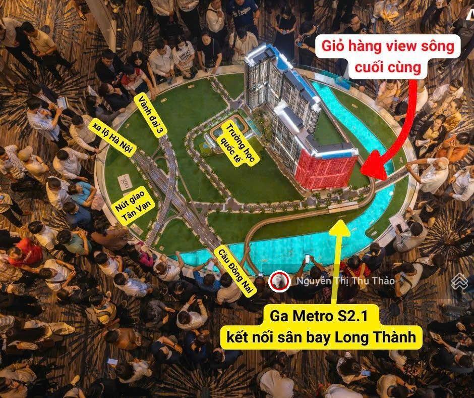 Sở hữu ch 3 mặt view sông, liền kề metro, ngay vđ3. vị trí quá đẹp.  0902 589 ***