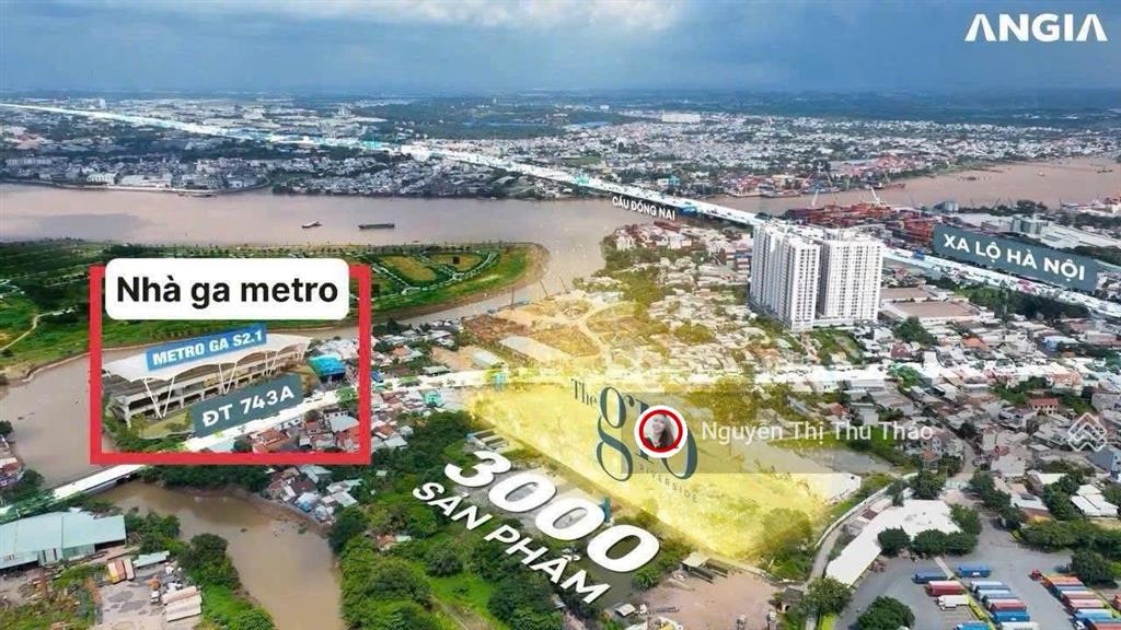 Sở hữu ch 3 mặt view sông, liền kề metro, ngay vđ3. vị trí quá đẹp.  0902 589 ***