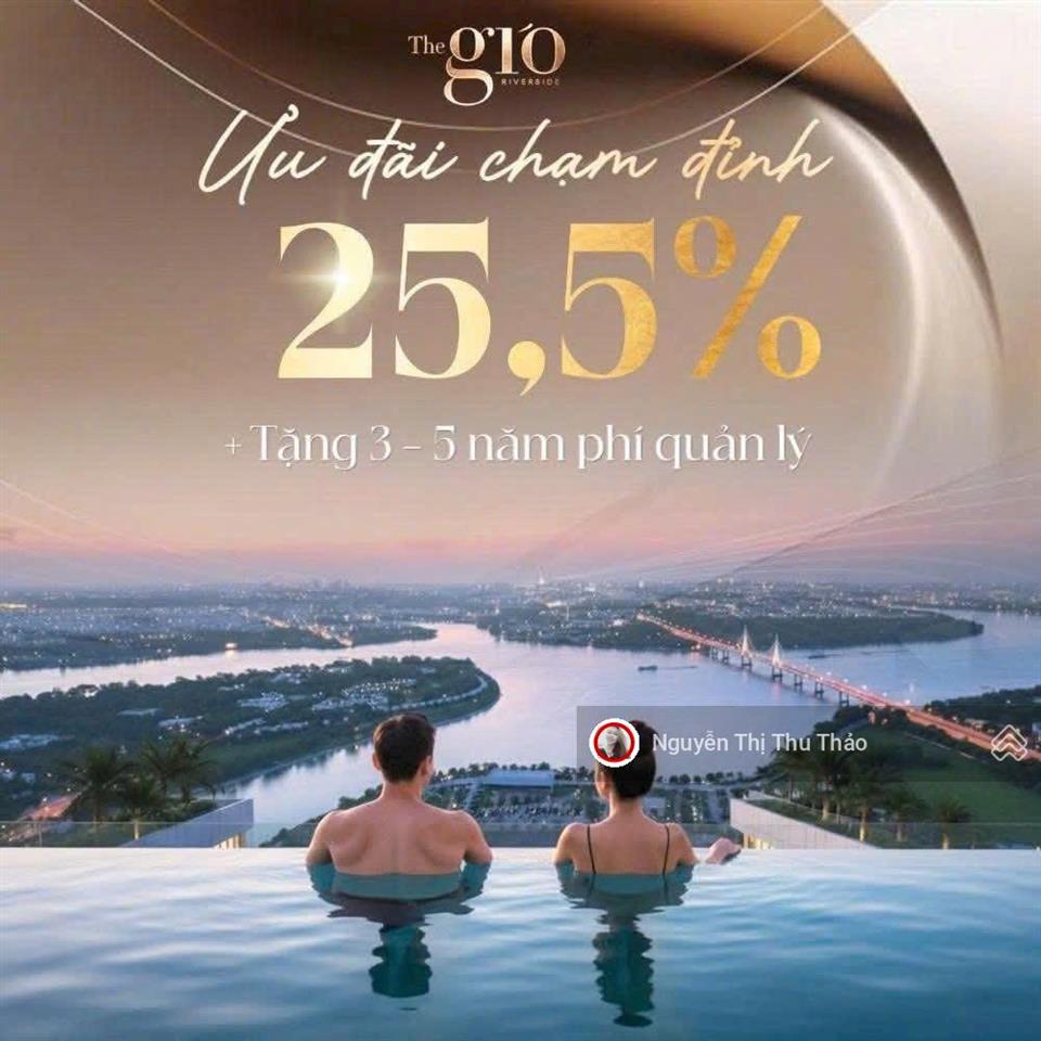 The gió riverside quá đẹp, sinh lời bền vững chỉ 450tr ký hdmb, ck khủng 25,5%. gọi ngay0902 589 ***