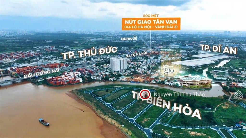 Sở hữu chcc 3 mặt view sông, ngay metro, tt 450tr ký hđmb, pháp lý đầy đủ. gọi ngay 0902 589 ***