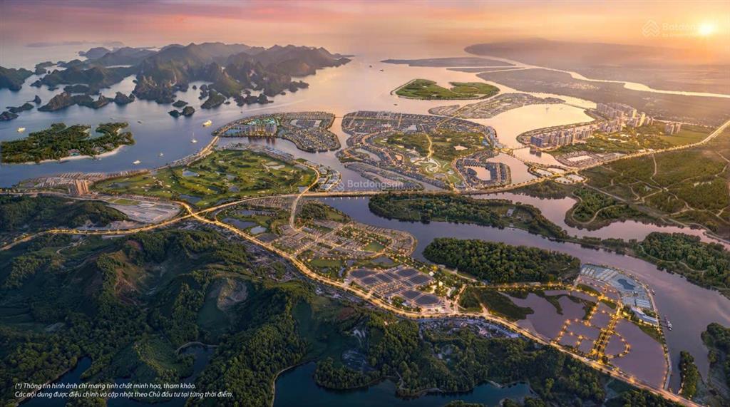 Bán biệt thự tại vinhomes global gate hạ long, hoàn thiện gần vườn hoa và đường lớn, căn góc
