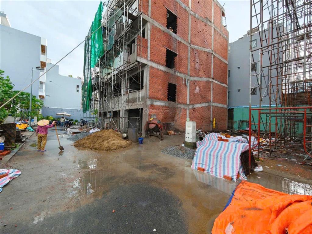 Chỉ nhỉnh 8 tỷ sở hữu 1 lô đất vuông 66m² mt đường nhựa quận 7 có gpxd 5 tầng