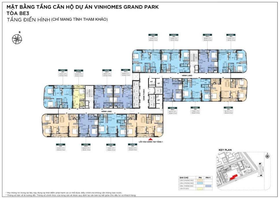 Bán căn hộ resort the beverly 54m² 1pn  hướng bắc mát mẻ, kế bên vincom & công viên 36ha  3.4 tỷ