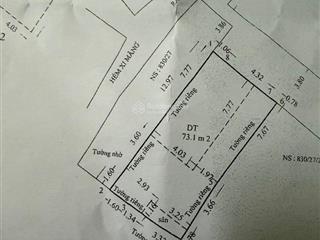 Bán nr giá siêu hời tại đoàn văn bơ, 7,5 tỷ, 77m2, 2pn, 2wc, 2 tầng
