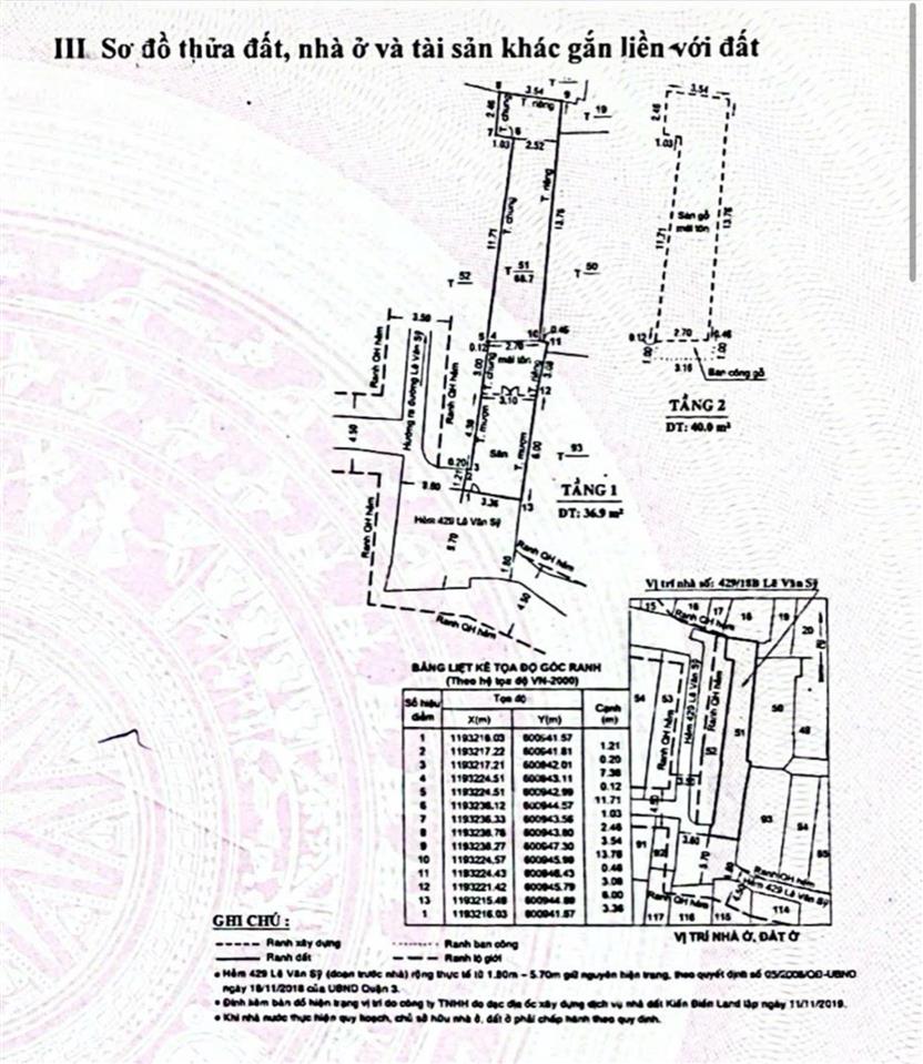 Bán nhà riêng tại lê văn sỹ, phường 1, quận 3, giá ưu đãi chỉ với 9,8 tỷ, 23 m2
