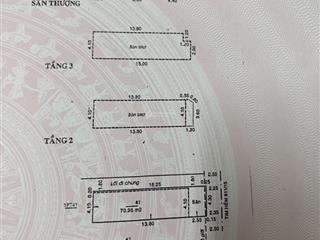 Tân bình (p. bảy hiền) hẻm 6m xe tải. kinh doanh, văn phòng. diện tích 71 m2 x 4 tầng.