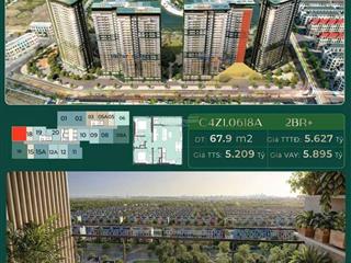2pn view pháo hoa, tầng đẹp lumière springbay chính chủ cần bán