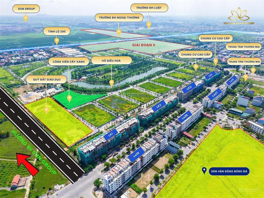 Chính chủ cần bán lô đất đẹp kđt vườn sen  từ sơn