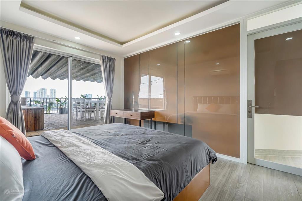 Thuê ngay phòng tách bếp màu gỗ full nội thất ban công tại đặng thùy trâm, bình thạnh  0842 672 ***
