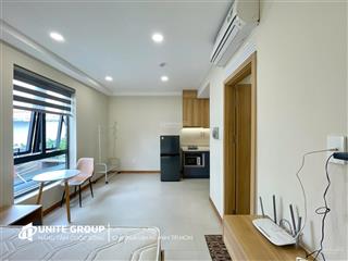 Cho thuê căn hộ 32m2 cửa sổ sáng hầm xe thang máy trần quý cáp gần đại học văn lang,  0842 672 ***