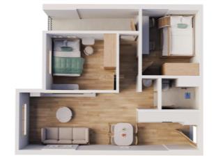 Rẻ vô địch căn hộ 2pn 2wc tại tổng kho 3 lạc viên | trung tâm ngô quyền hải phòng