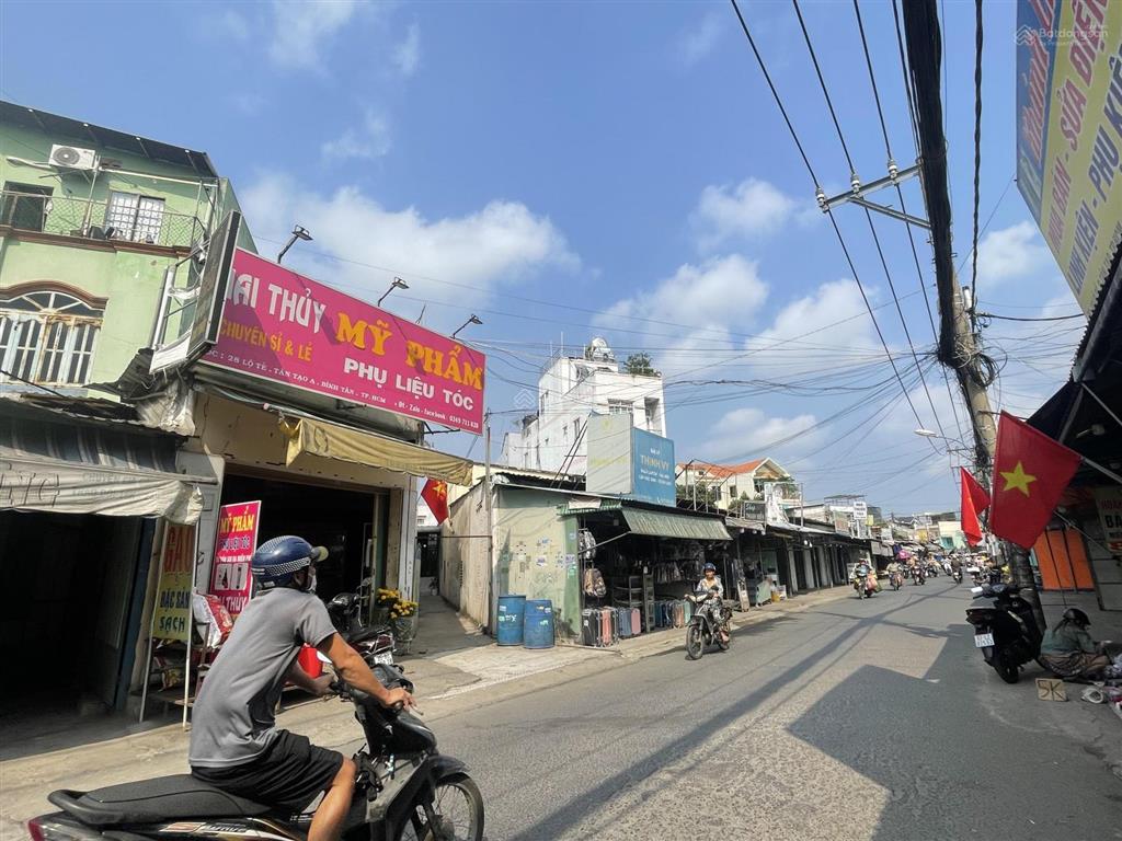Lô đất ngay chợ đường lộ tẻ, p. tân tạo, tphcm, dt 4x23m, giá 7.5 tỷ tl (thiện chí bán)