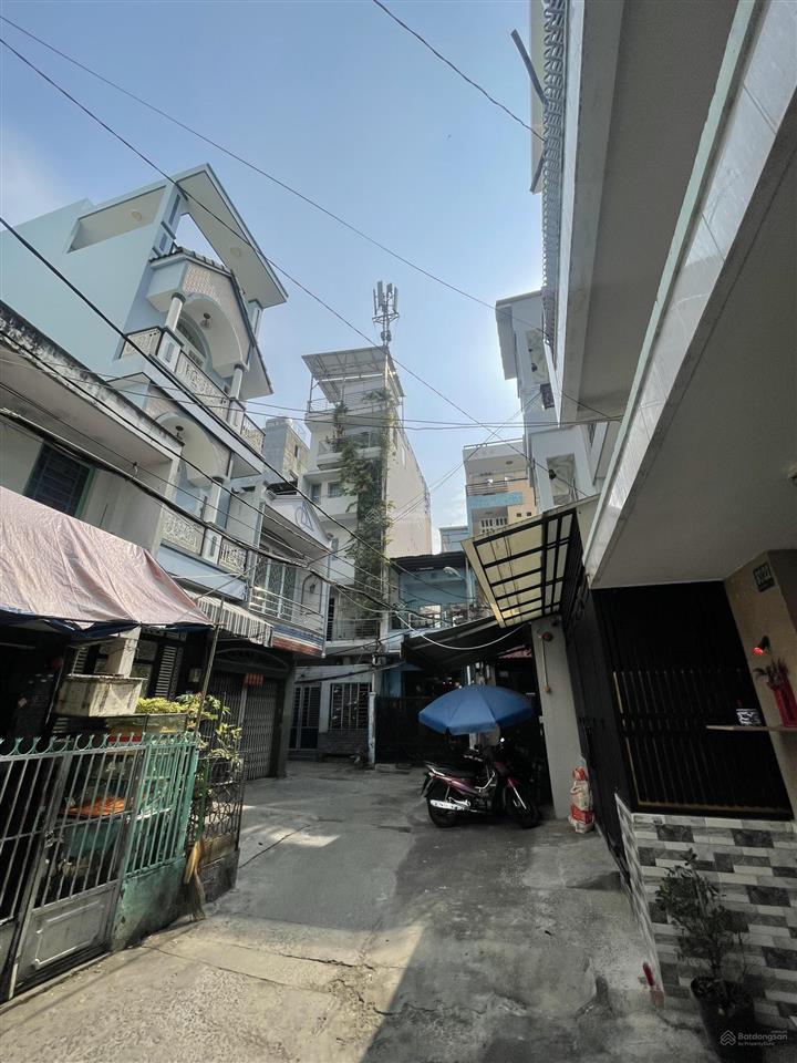 Nhà hxh đường hậu giang sát chợ bình tây dt 48m2 nhà mới 4 tầng giá bán 6.8 tỷ tl