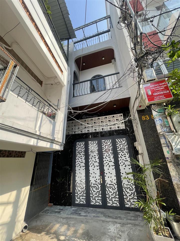 Nhà hxh đường hậu giang sát chợ bình tây dt 48m2 nhà mới 4 tầng giá bán 6.8 tỷ tl