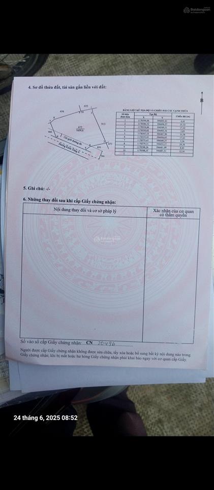 Đất mt kênh sáng a qh 9m bao gồm thổ cư + đất nn mỹ lộc tây ninh
