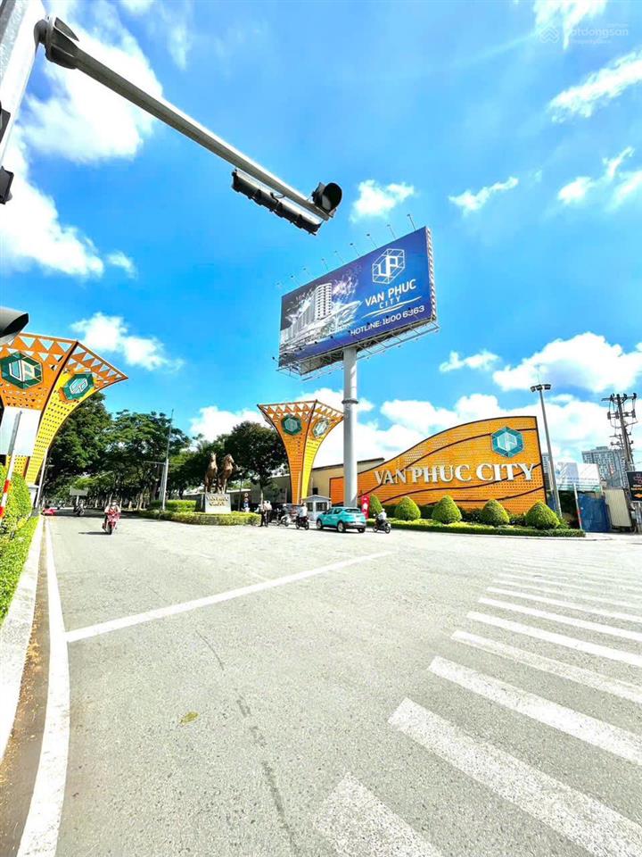 Bán đất nền trong khu đô thị vạn phúc city,(5x21)m= 105m2 giá bán 12,5 tỷ thương lượng
