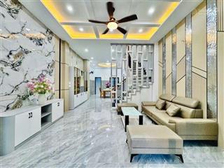 Nhà đẹp xây mới 4tầng cạnh ngã tư thống nhất quang trung full nội thất 67m (4,8 x 15) nở hậu