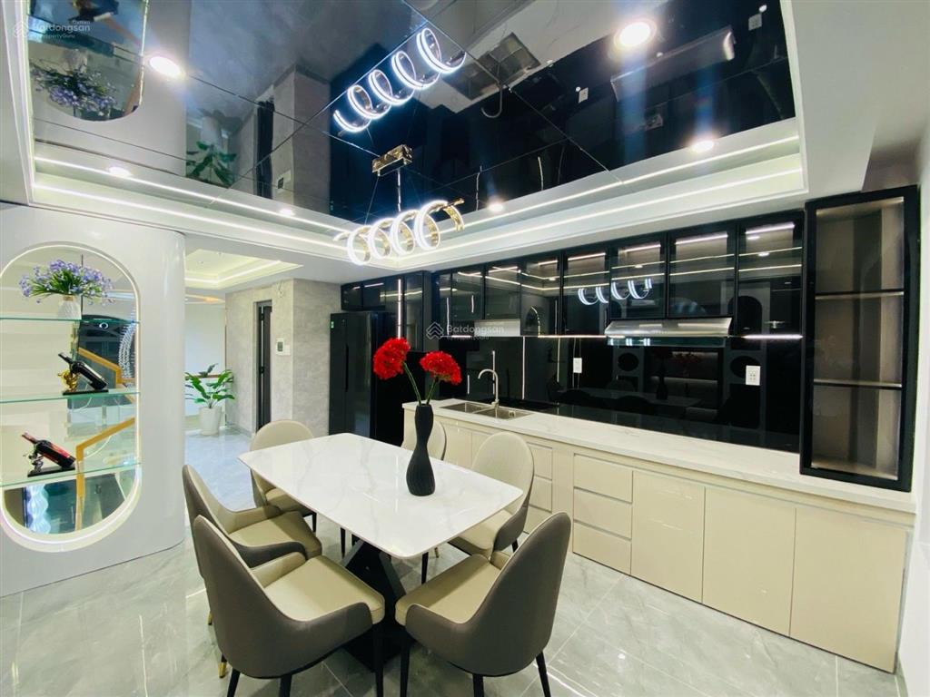 Nhà mới đẹp nguyễn văn khối full nội thất 5 tầng 54m (4 x 14) ô tô ngủ trong nhà nhỉnh 9đ