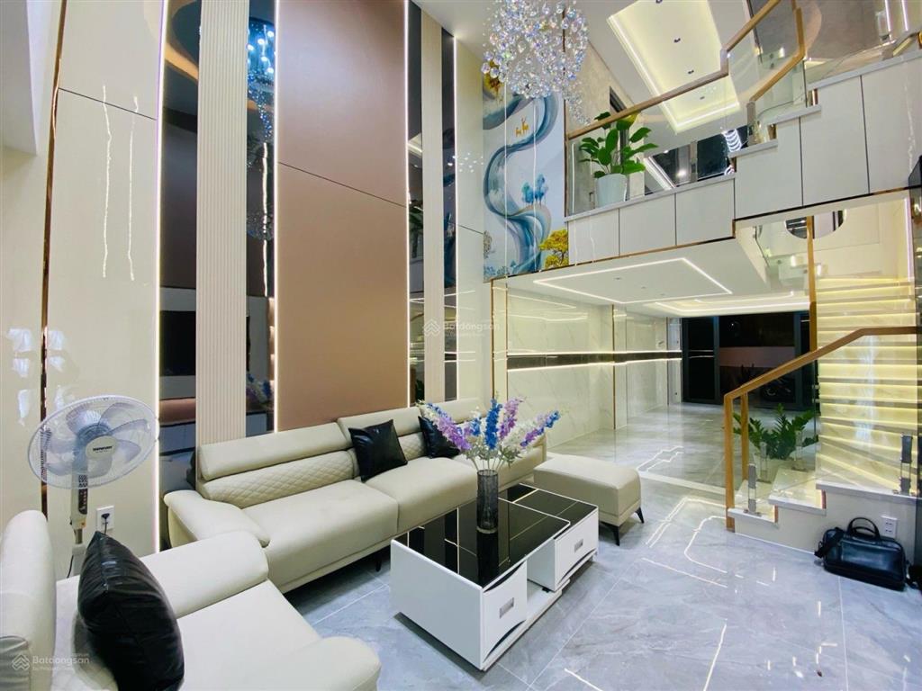 Nhà mới đẹp nguyễn văn khối full nội thất 5 tầng 54m (4 x 14) ô tô ngủ trong nhà nhỉnh 9đ