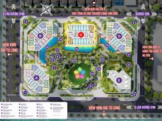 Duy nhất căn hộ studio view vịnh bái tử long  cam kết thuê lợi nhuận 40%  htls 0% 24tháng