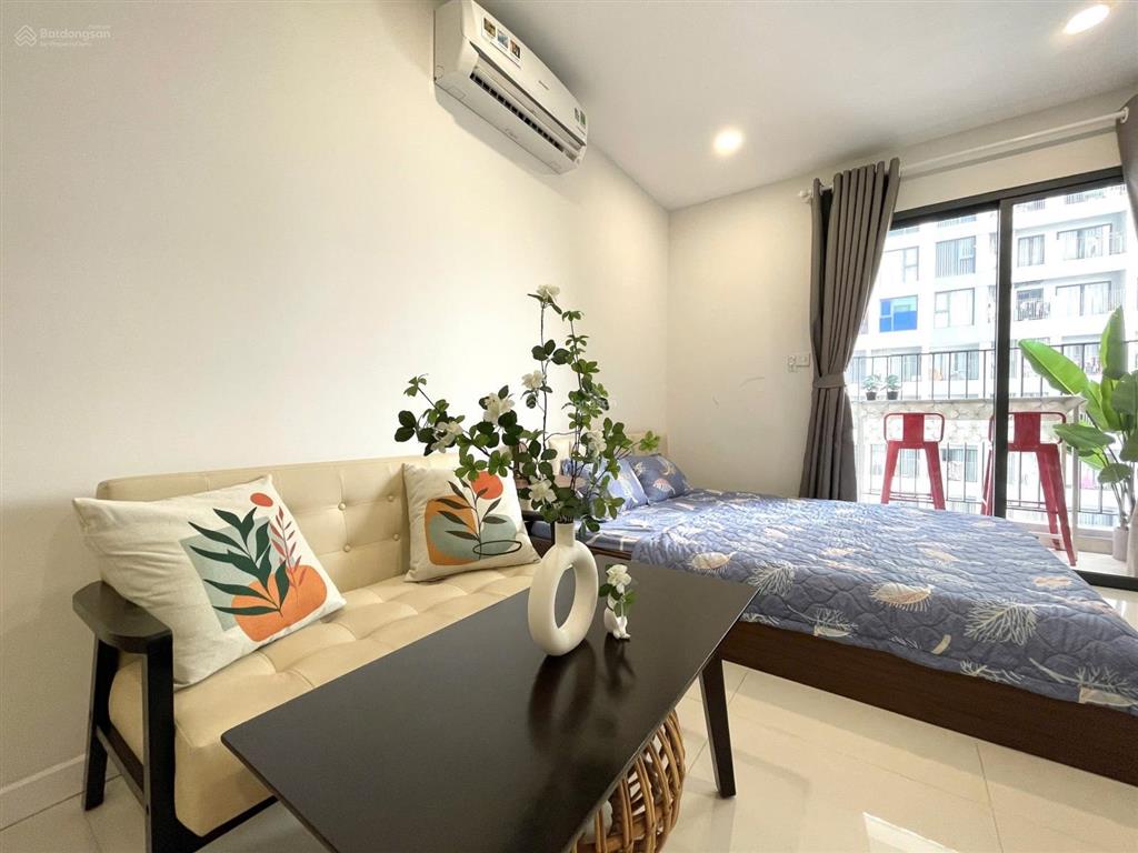 Căn hộ studio bancon full nội thất cao cấp vị trí trung tâm quận 4  qua q1 chỉ 1phút  q7, q8