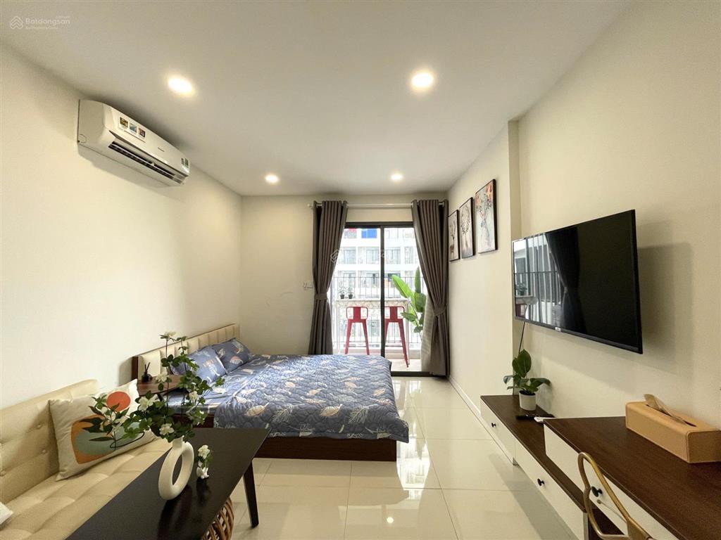 Căn hộ studio bancon full nội thất cao cấp vị trí trung tâm quận 4  qua q1 chỉ 1phút  q7, q8