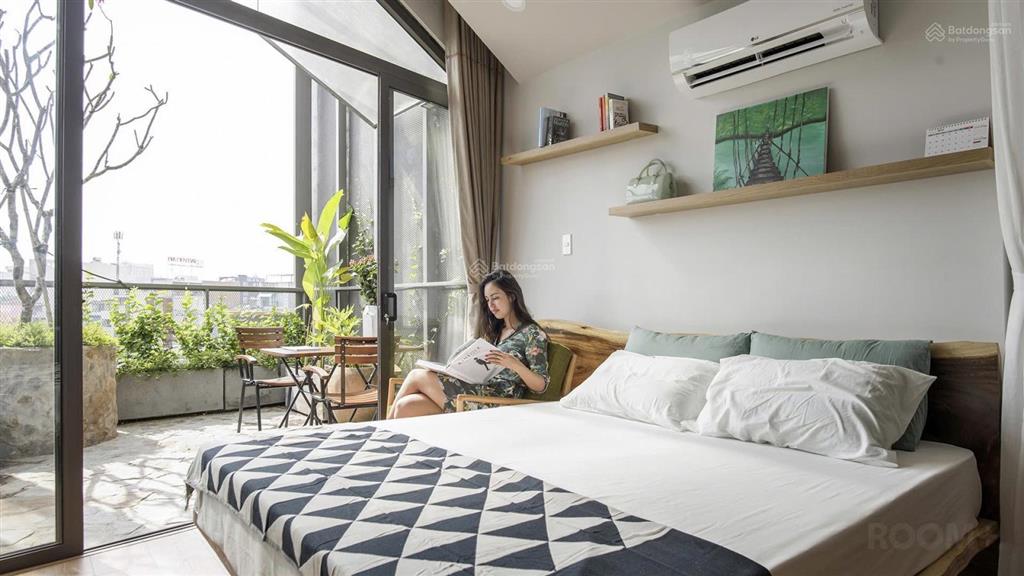 Căn hộ studio bancon full nội thất cao cấp vị trí trung tâm quận 4  qua q1 chỉ 1phút  q7, q8