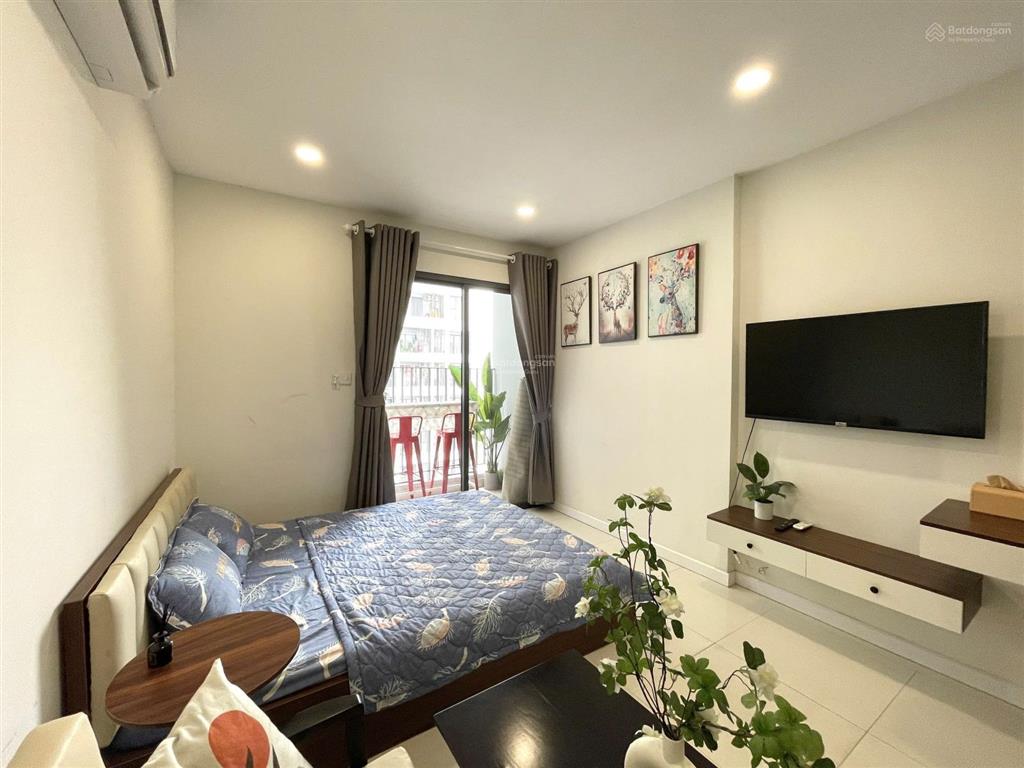 Căn hộ studio bancon full nội thất cao cấp vị trí trung tâm quận 4  qua q1 chỉ 1phút  q7, q8