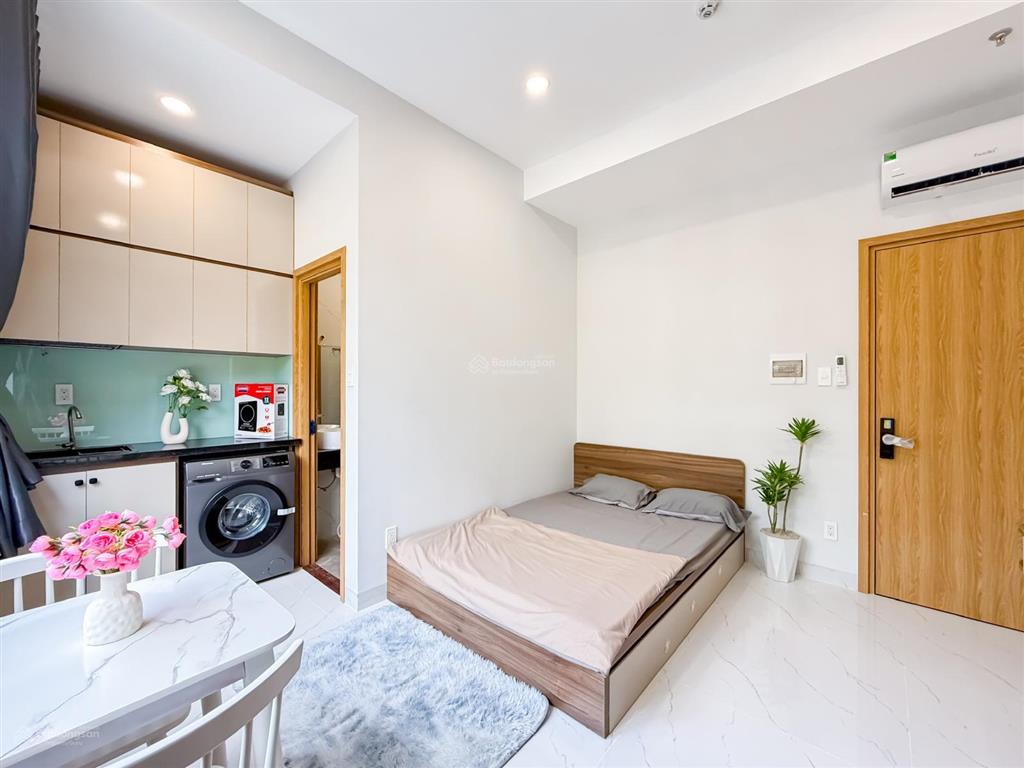 Trời ơi cái vibe đẹp chấn động!! studio bancon full nt ngay trung tâm q7 gần rmit, tdtu gần lotte