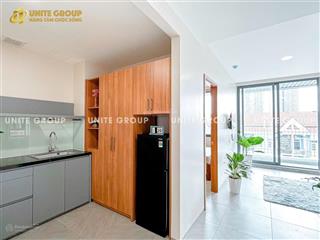 Vừa xong con 1pn ban công sang chảnh full nội thất  ngay trung tâm q7  đi bộ qua lotte, crm, q1