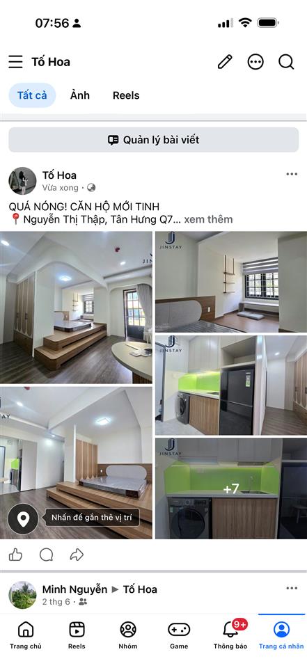 Trống studio bancon full nt ngay trung tâm q7 gần rmit, tdtu gần lotte, cresentmall, vivocity, q1