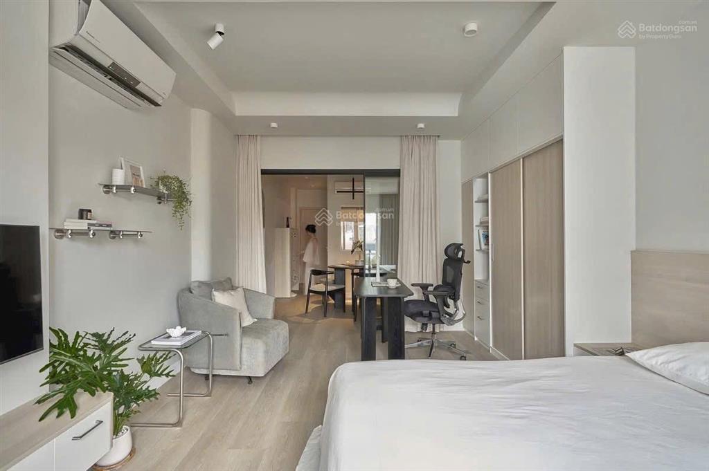 Có căn 1pn ban công sang chảnh full nội thất  gần trung tâm q1  cầu ông lãnh, cầu khánh hội